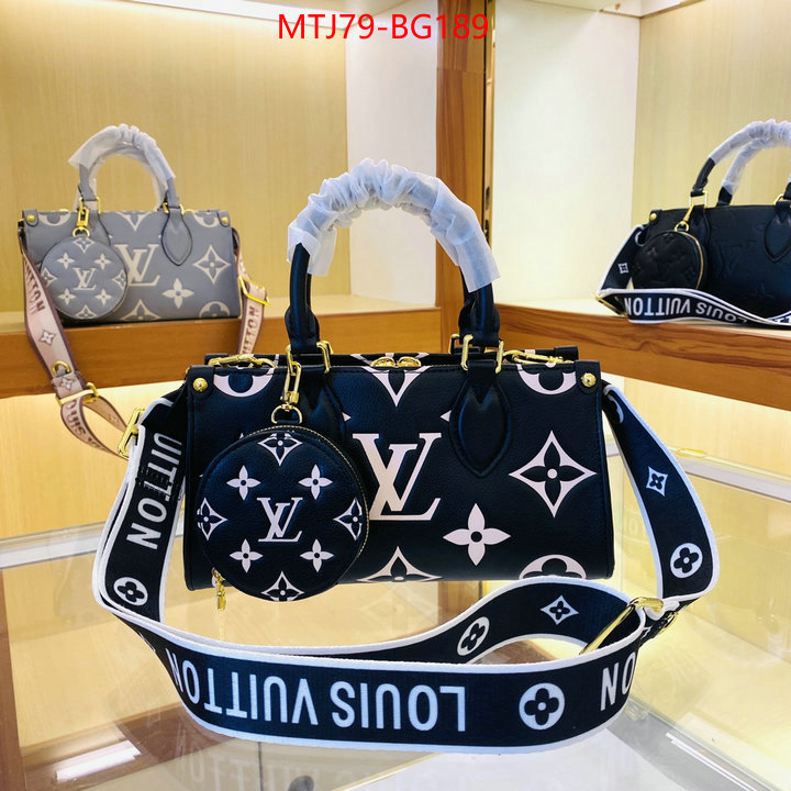 LV Bags(4A)-Handbag Collection- 2023 aaaaa replica customize ID: BG189 $: 79USD