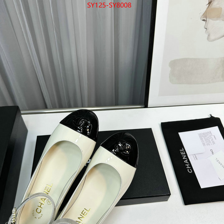 Women Shoes-Chanel what are the best replica ID: SY8008 $: 125USD