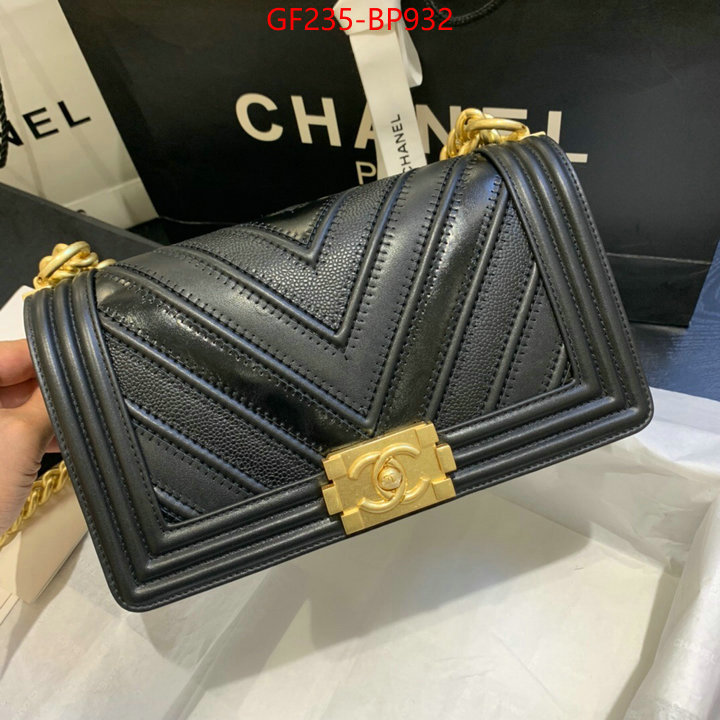 Chanel Bags(TOP)-Le Boy top quality ID: BP932 $: 235USD