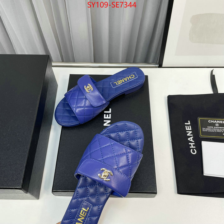 Women Shoes-Chanel high quality replica designer ID: SE7344 $: 109USD