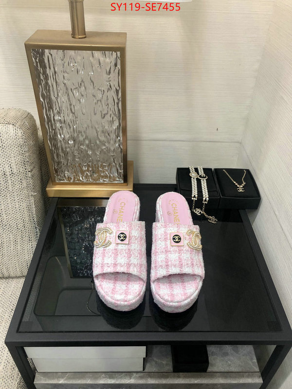 Women Shoes-Chanel best site for replica ID: SE7455 $: 119USD