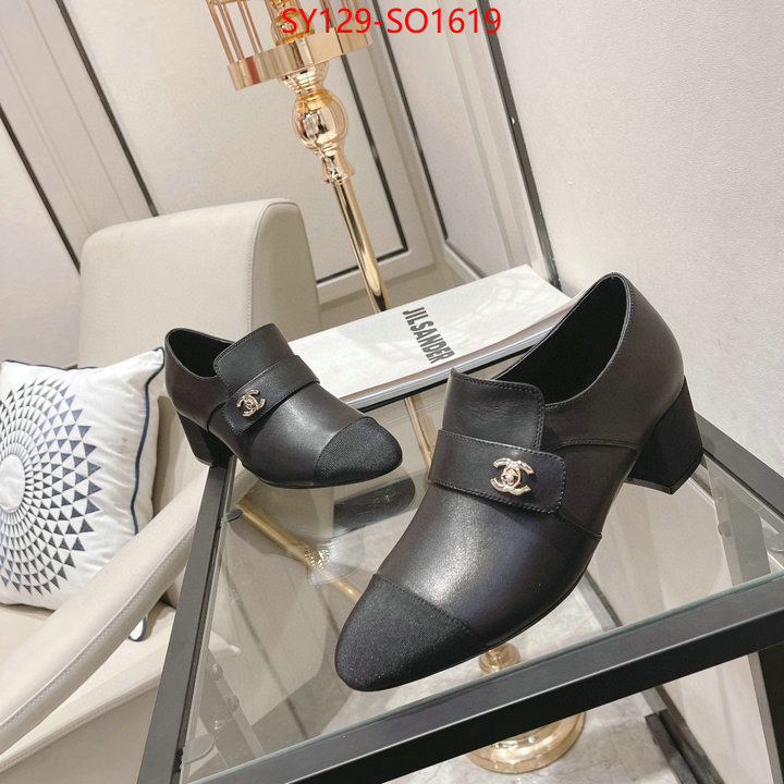 Women Shoes-Chanel high quality replica designer ID: SO1619 $: 129USD