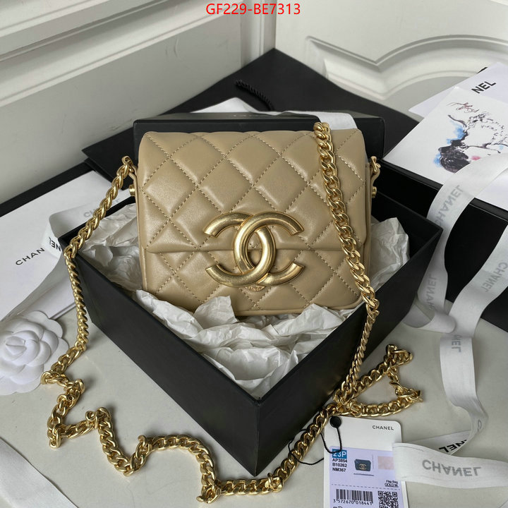 Chanel Bags(TOP)-Diagonal- aaaaa replica designer ID: BE7313 $: 229USD