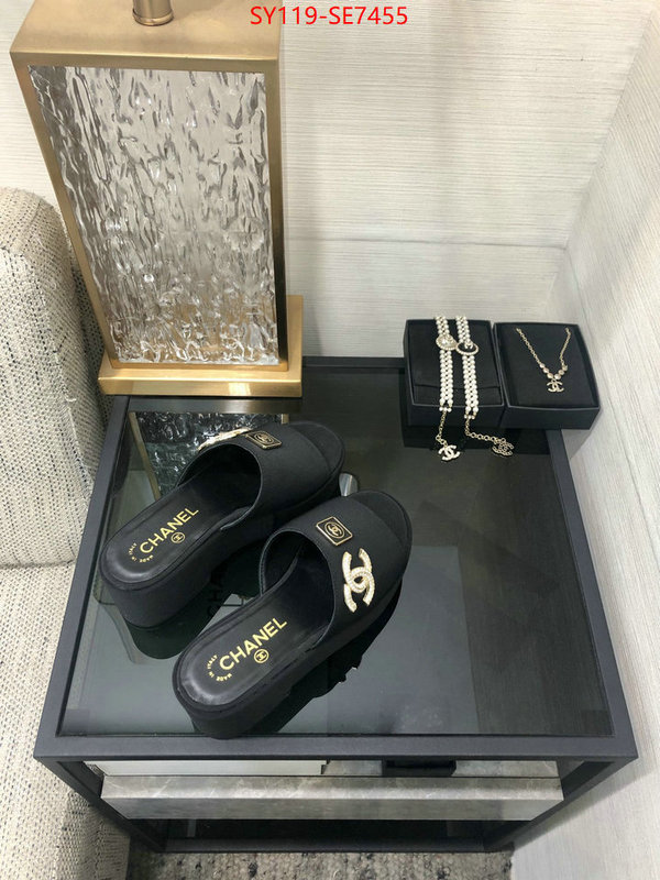 Women Shoes-Chanel best site for replica ID: SE7455 $: 119USD