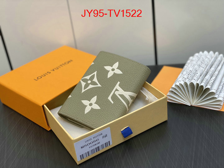 LV Bags(TOP)-Wallet wholesale imitation designer replicas ID: TV1522 $: 95USD