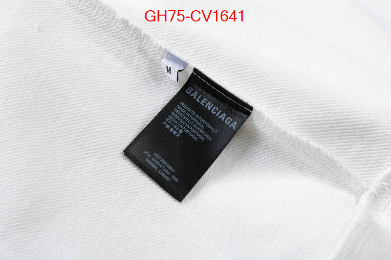 Clothing-Balenciaga replica sale online ID: CV1641 $: 75USD