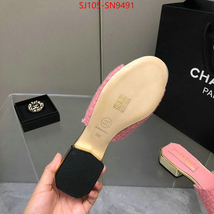 Women Shoes-Chanel new designer replica ID: SN9491 $: 105USD