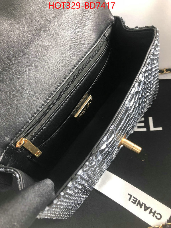 Chanel Bags(TOP)-Diagonal- fashion ID: BD7417 $: 329USD
