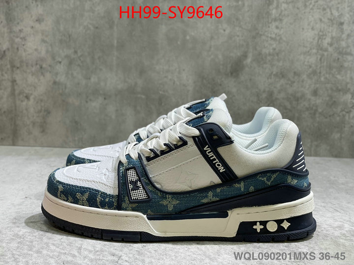 Women Shoes-LV quality aaaaa replica ID: SY9646 $: 99USD