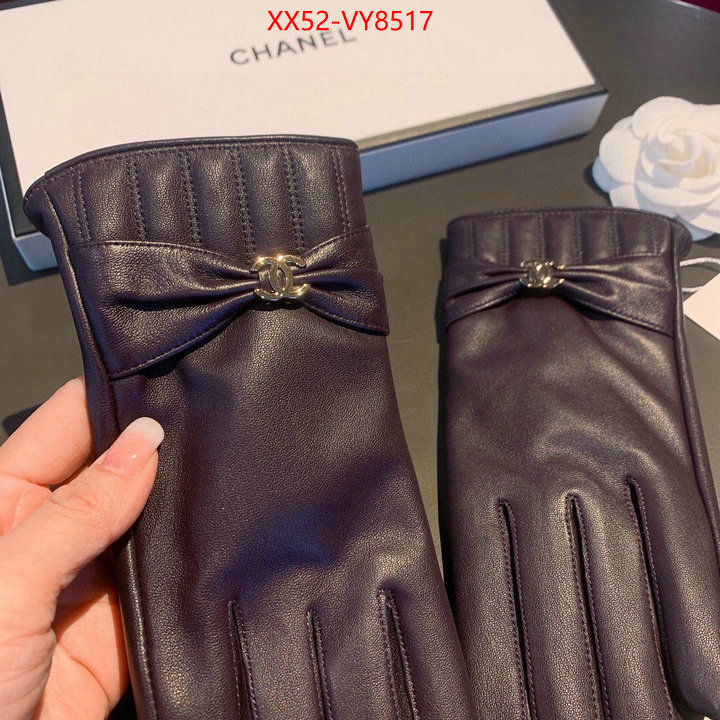 Gloves-Chanel top quality fake ID: VY8517 $: 52USD