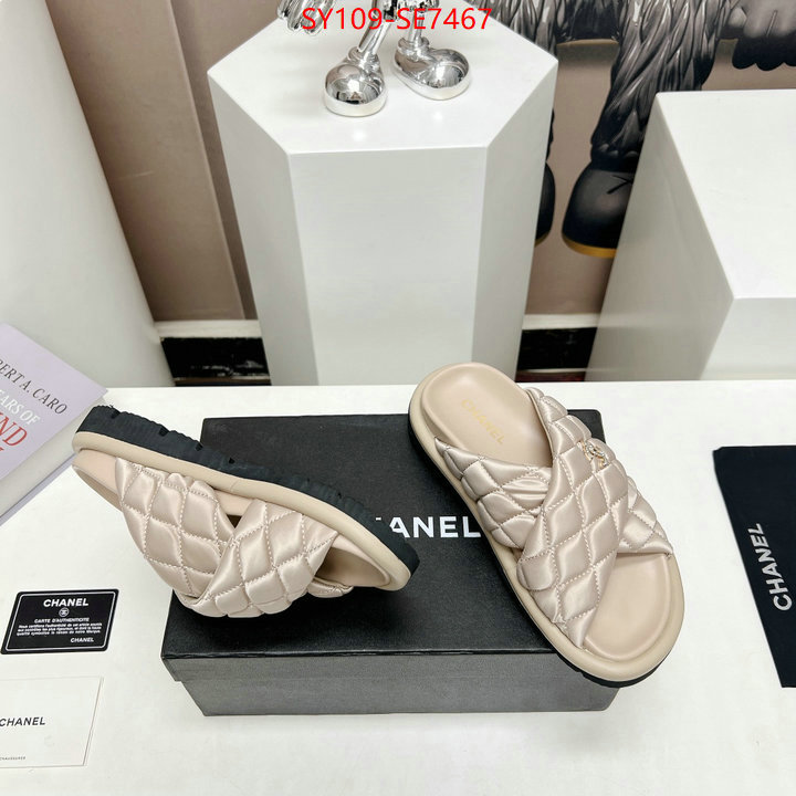 Women Shoes-Chanel top 1:1 replica ID: SE7467 $: 109USD