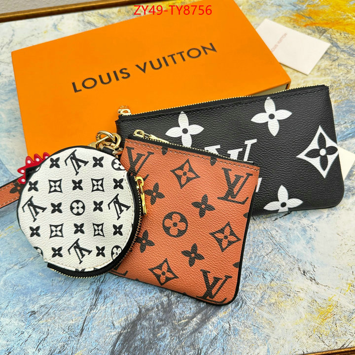 LV Bags(4A)-Wallet high quality perfect ID: TY8756 $: 49USD