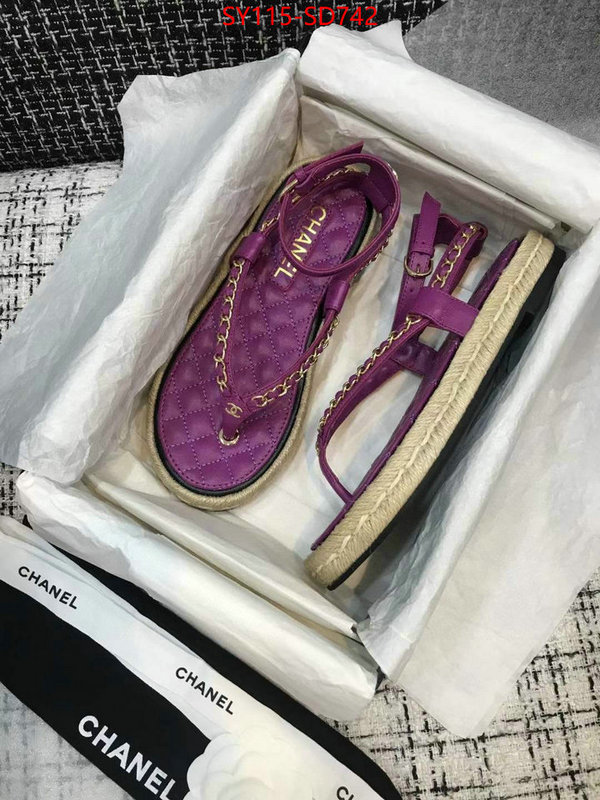 Women Shoes-Chanel shop the best high authentic quality replica ID: SD742 $: 115USD