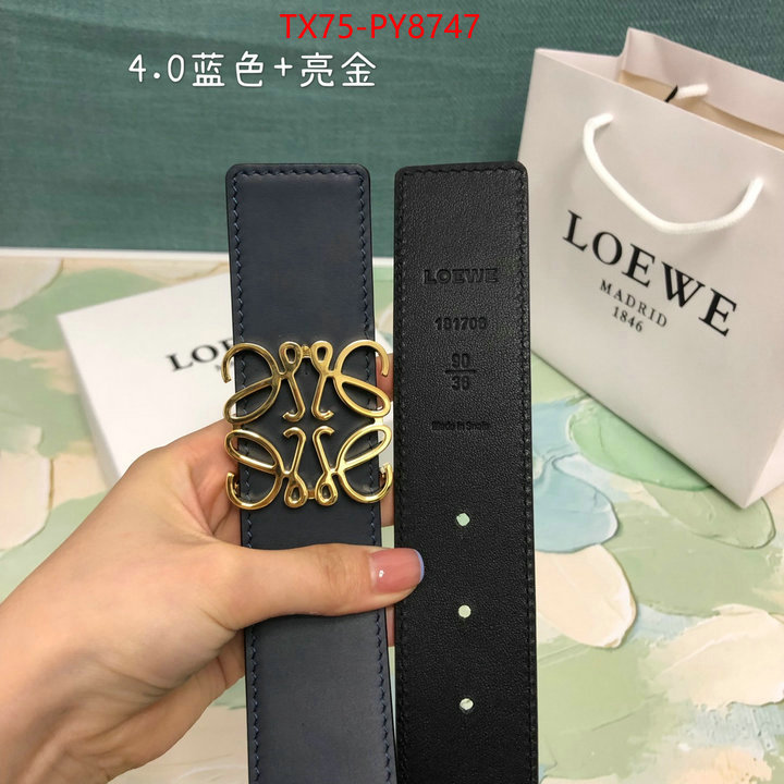 Belts-Loewe buy the best high quality replica ID: PY8747 $: 75USD