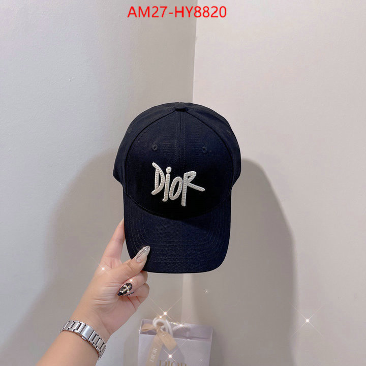 Cap (Hat)-Dior top quality designer replica ID: HY8820 $: 27USD