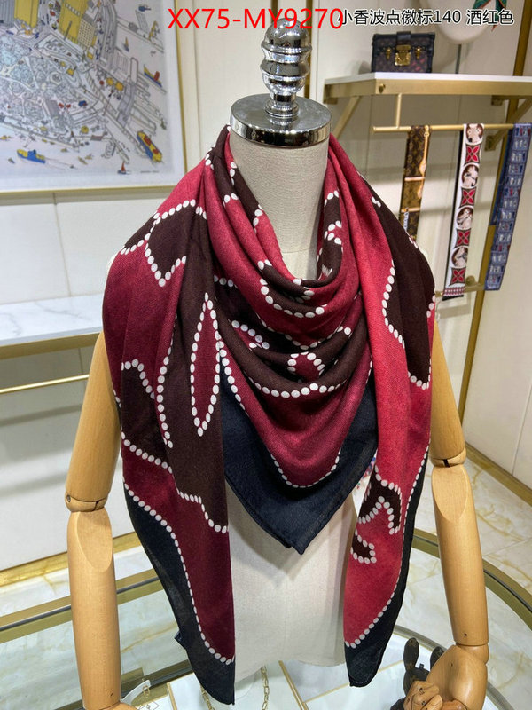 Scarf-Chanel how can i find replica ID: MY9270 $: 75USD