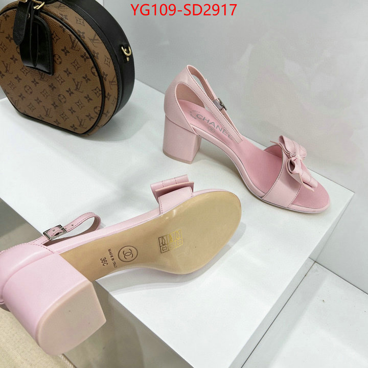 Women Shoes-Chanel high quality designer ID: SD2917 $: 109USD