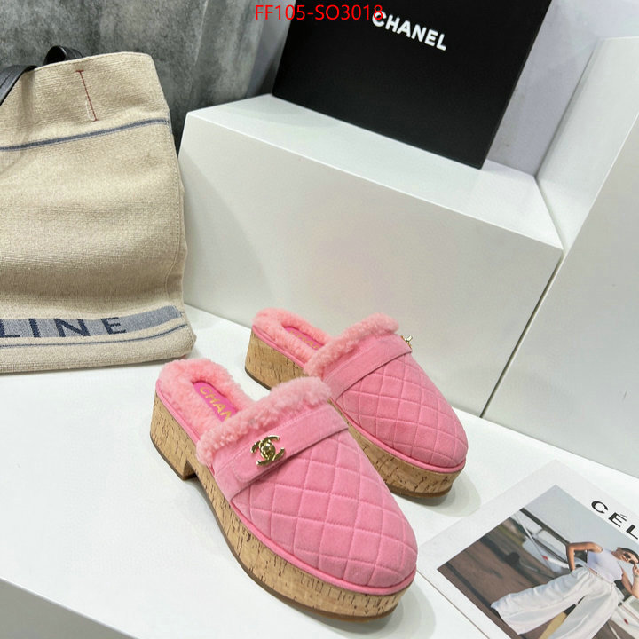 Women Shoes-Chanel 7 star ID: SO3018 $: 105USD