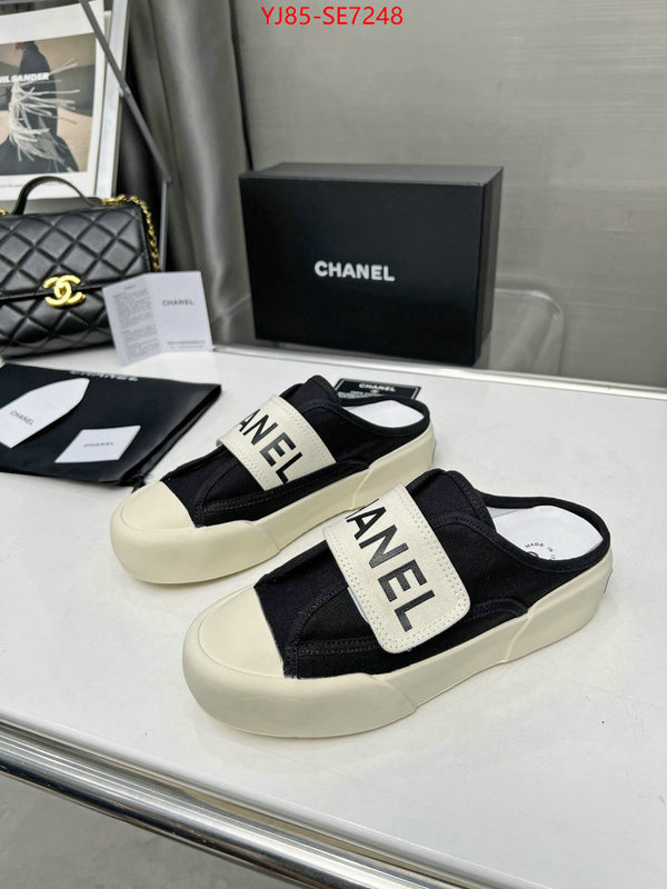 Women Shoes-Chanel top designer replica ID: SE7248 $: 85USD