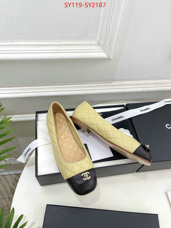 Women Shoes-Chanel perfect replica ID: SY2187 $: 119USD