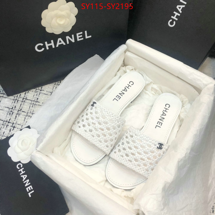 Women Shoes-Chanel top quality ID: SY2195 $: 115USD