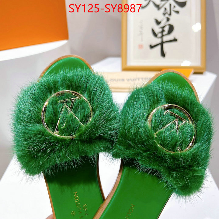 Women Shoes-LV buy sell ID: SY8987 $: 125USD