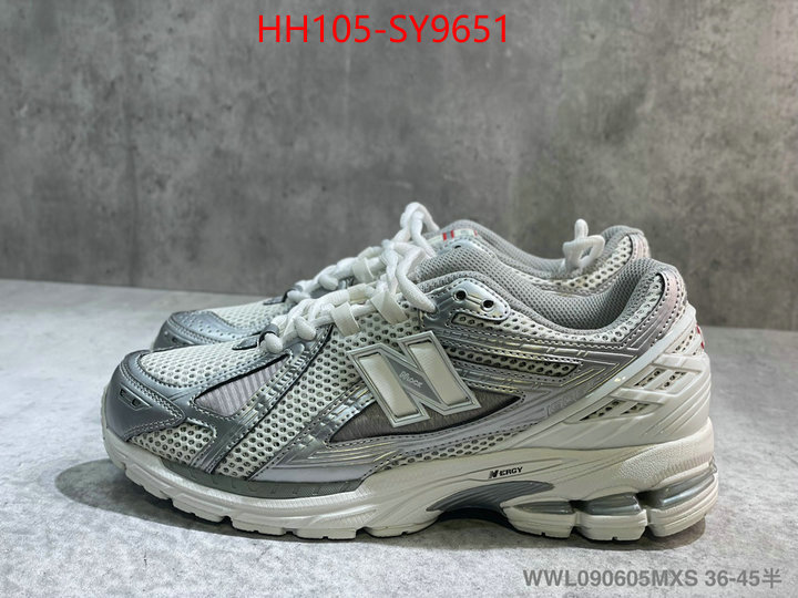 Men Shoes-New Balance the highest quality fake ID: SY9651 $: 105USD