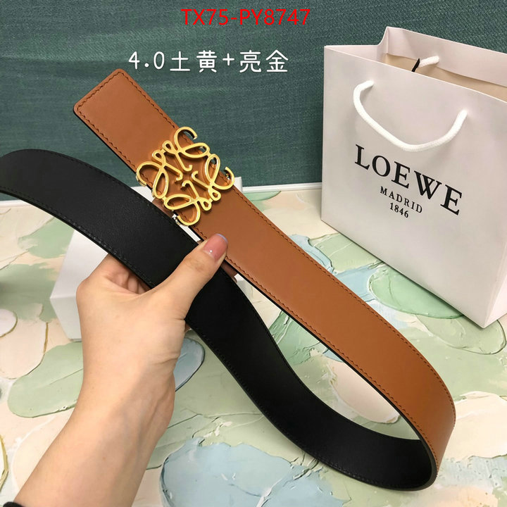 Belts-Loewe buy the best high quality replica ID: PY8747 $: 75USD