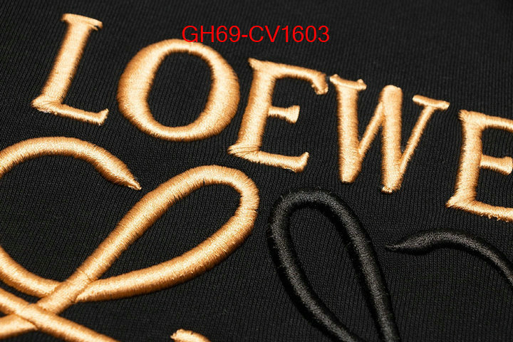 Clothing-Loewe how to buy replcia ID: CV1603 $: 69USD