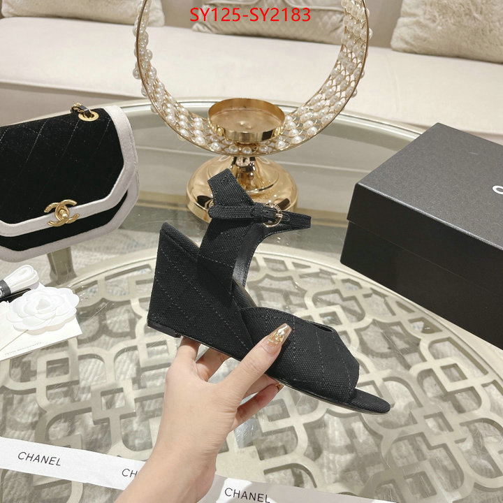 Women Shoes-Chanel every designer ID: SY2183 $: 125USD