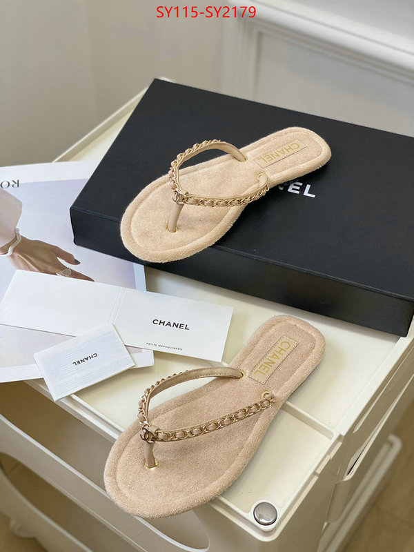 Women Shoes-Chanel aaaaa+ class replica ID: SY2179 $: 115USD