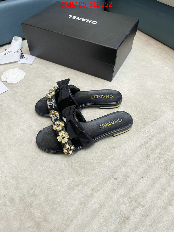 Women Shoes-Chanel luxury fake ID: SE5252 $: 105USD