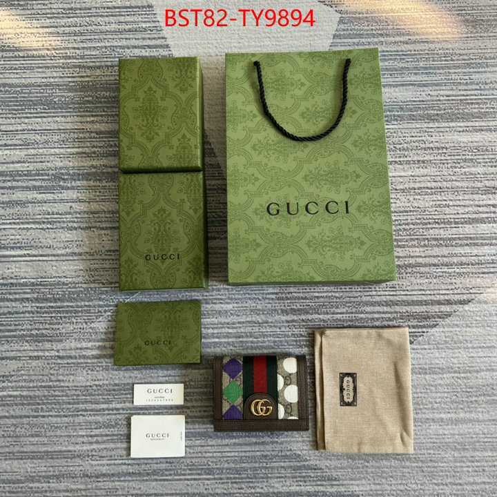 Gucci Bags(TOP)-Wallet- best like ID: TY9894 $: 82USD