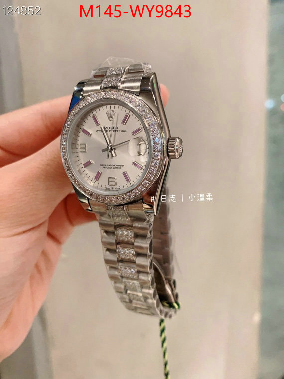 Watch(4A)-Rolex fake cheap best online ID: WY9843 $: 145USD