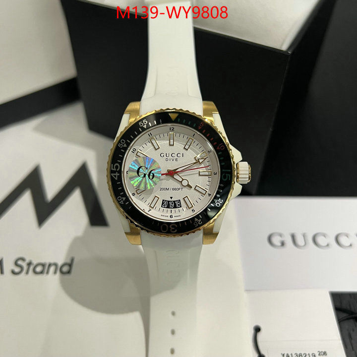 Watch(4A)-Gucci website to buy replica ID: WY9808 $: 139USD