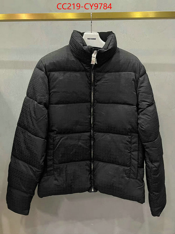 Down jacket Women-Givenchy buy 1:1 ID: CY9784 $: 219USD