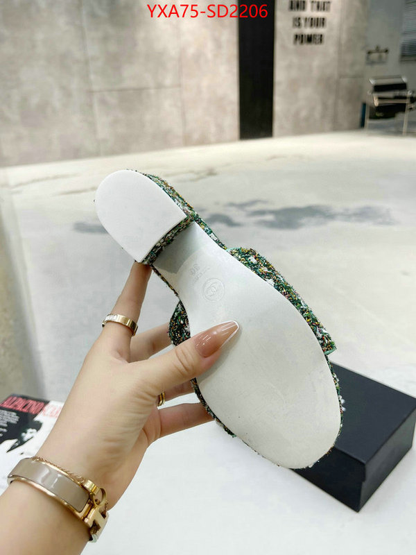 Women Shoes-Chanel best replica new style ID: SD2206 $: 75USD