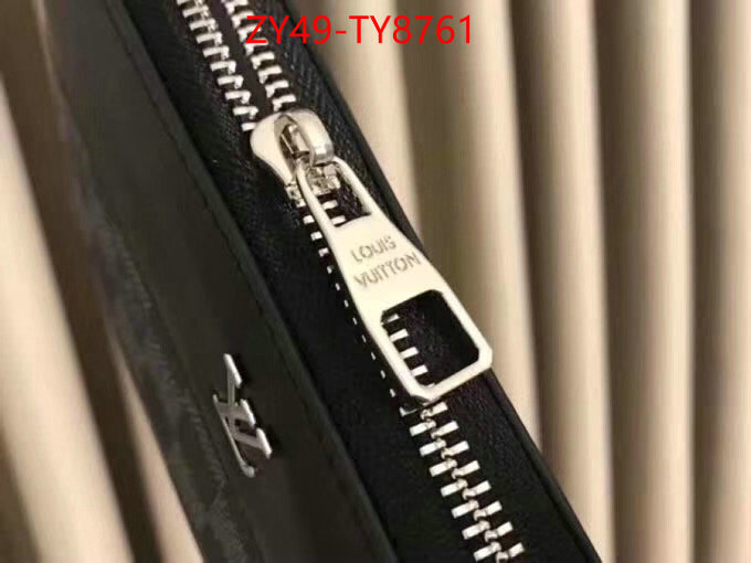 LV Bags(4A)-Wallet designer 1:1 replica ID: TY8761 $: 49USD