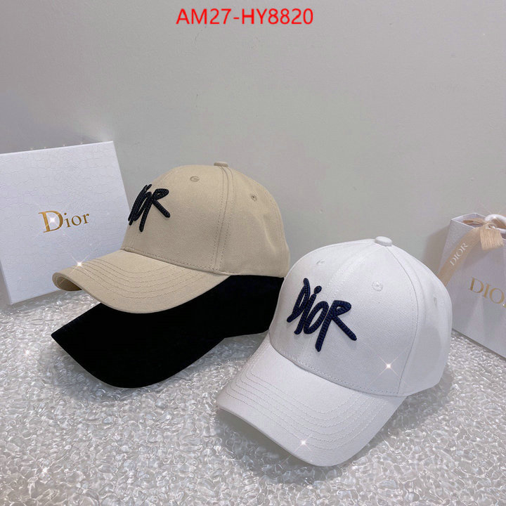 Cap (Hat)-Dior top quality designer replica ID: HY8820 $: 27USD