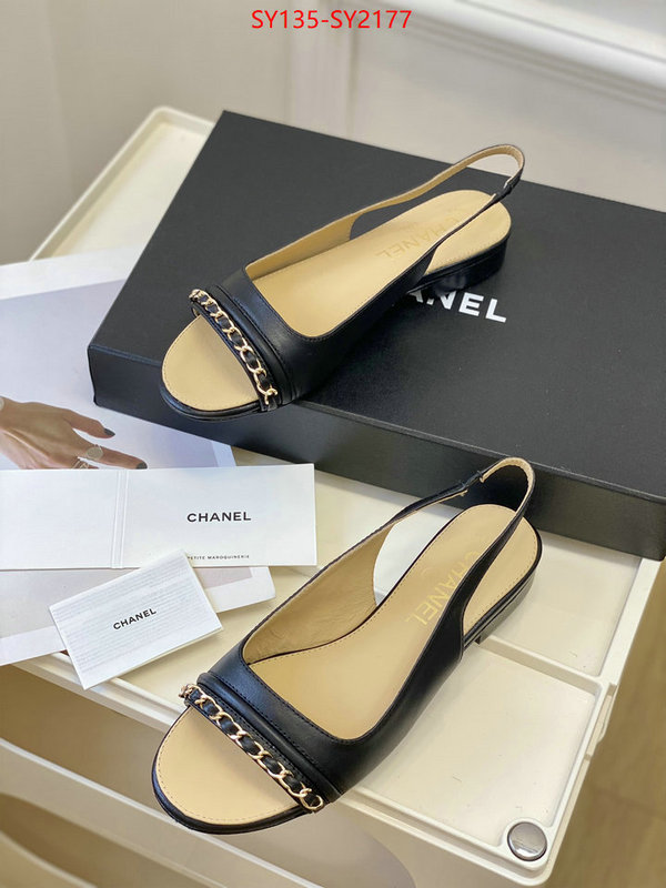 Women Shoes-Chanel buying replica ID: SY2177 $: 135USD