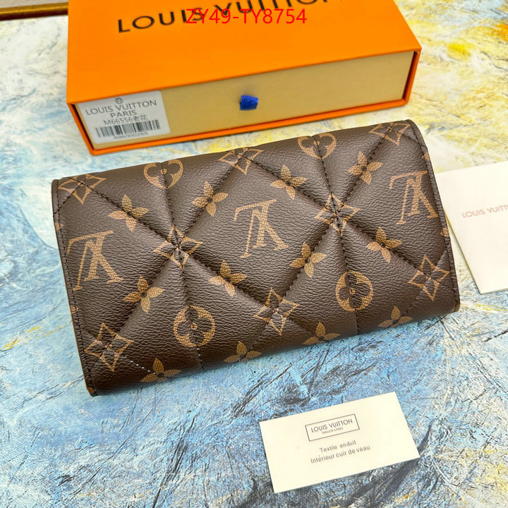 LV Bags(4A)-Wallet how can i find replica ID: TY8754 $: 49USD