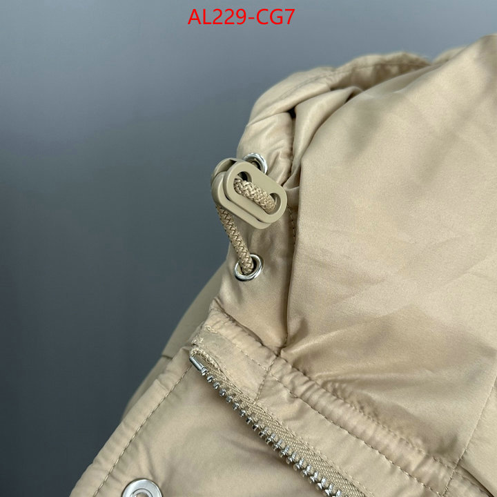 Down jacket Women-Hermes replica designer ID: CG7 $: 229USD