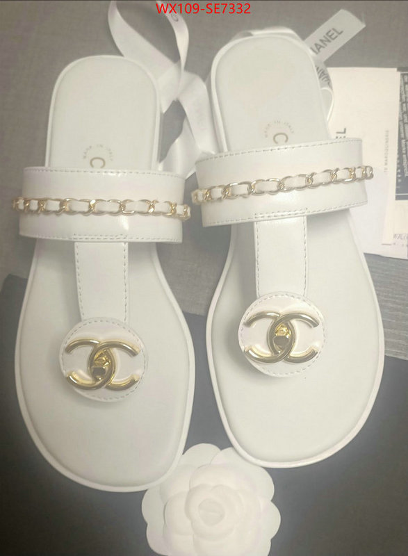 Women Shoes-Chanel only sell high-quality ID: SE7332 $: 109USD