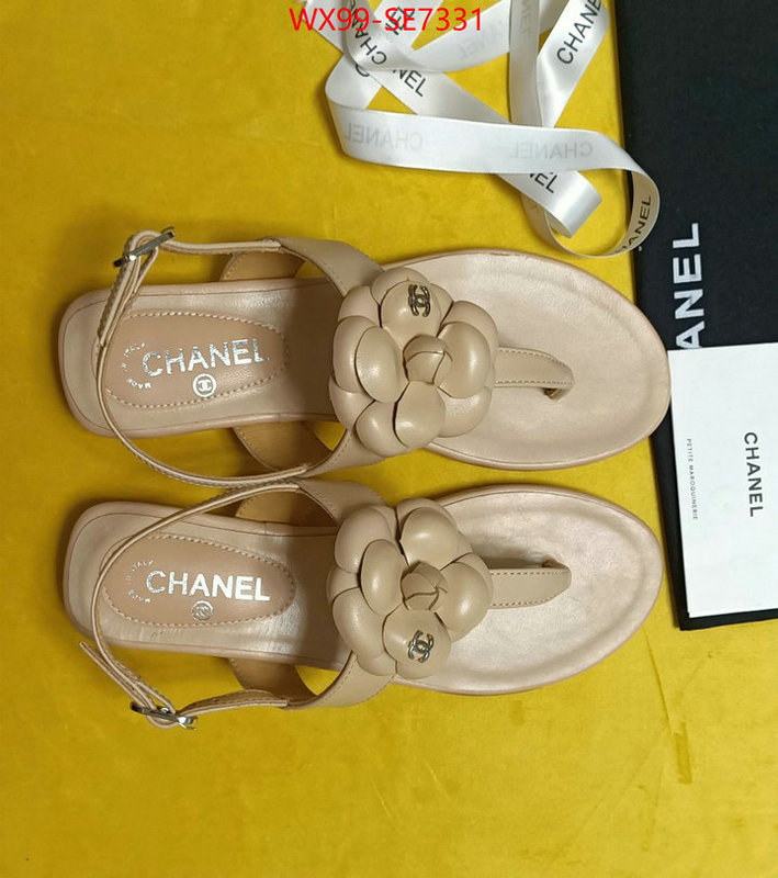 Women Shoes-Chanel unsurpassed quality ID: SE7331 $: 99USD