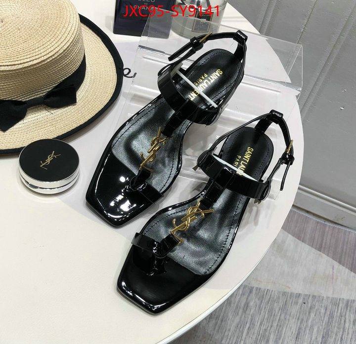 Women Shoes-YSL shop cheap high quality 1:1 replica ID: SY9141 $: 95USD