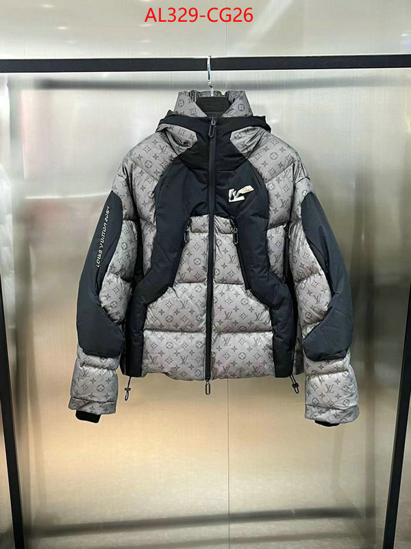 Down jacket Men-LV luxury 7 star replica ID: CG26 $: 329USD