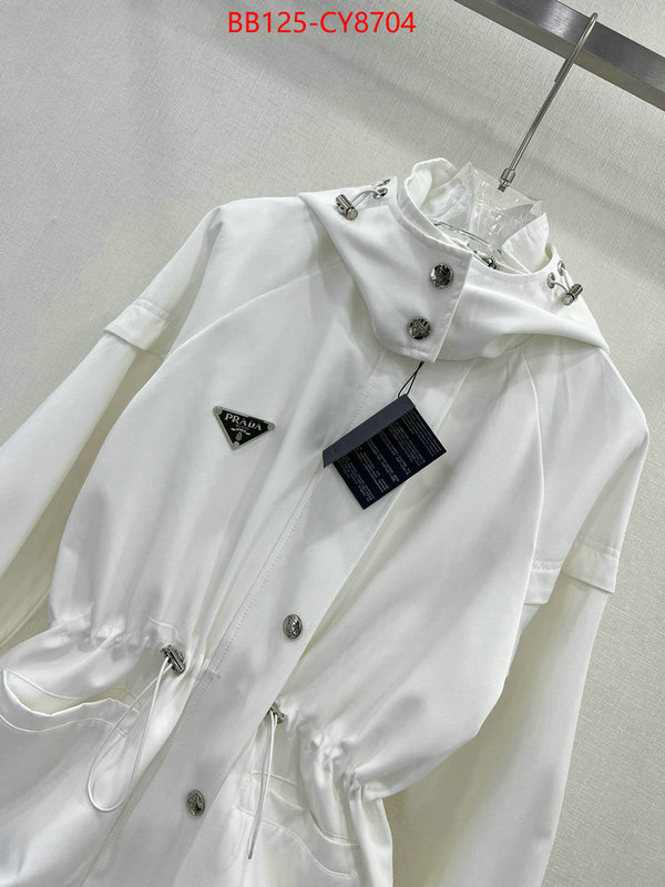 Clothing-Prada designer wholesale replica ID: CY8704 $: 125USD