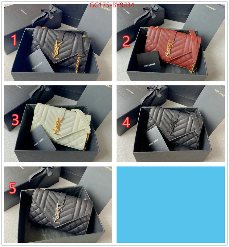 YSL Bags(TOP)-Envelope Series perfect ID: BY9234 $: 175USD