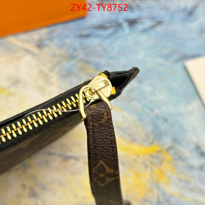 LV Bags(4A)-Wallet wholesale designer shop ID: TY8752 $: 42USD