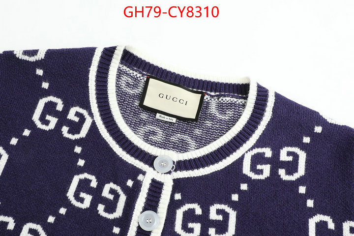 Clothing-Gucci where should i buy replica ID: CY8310 $: 79USD